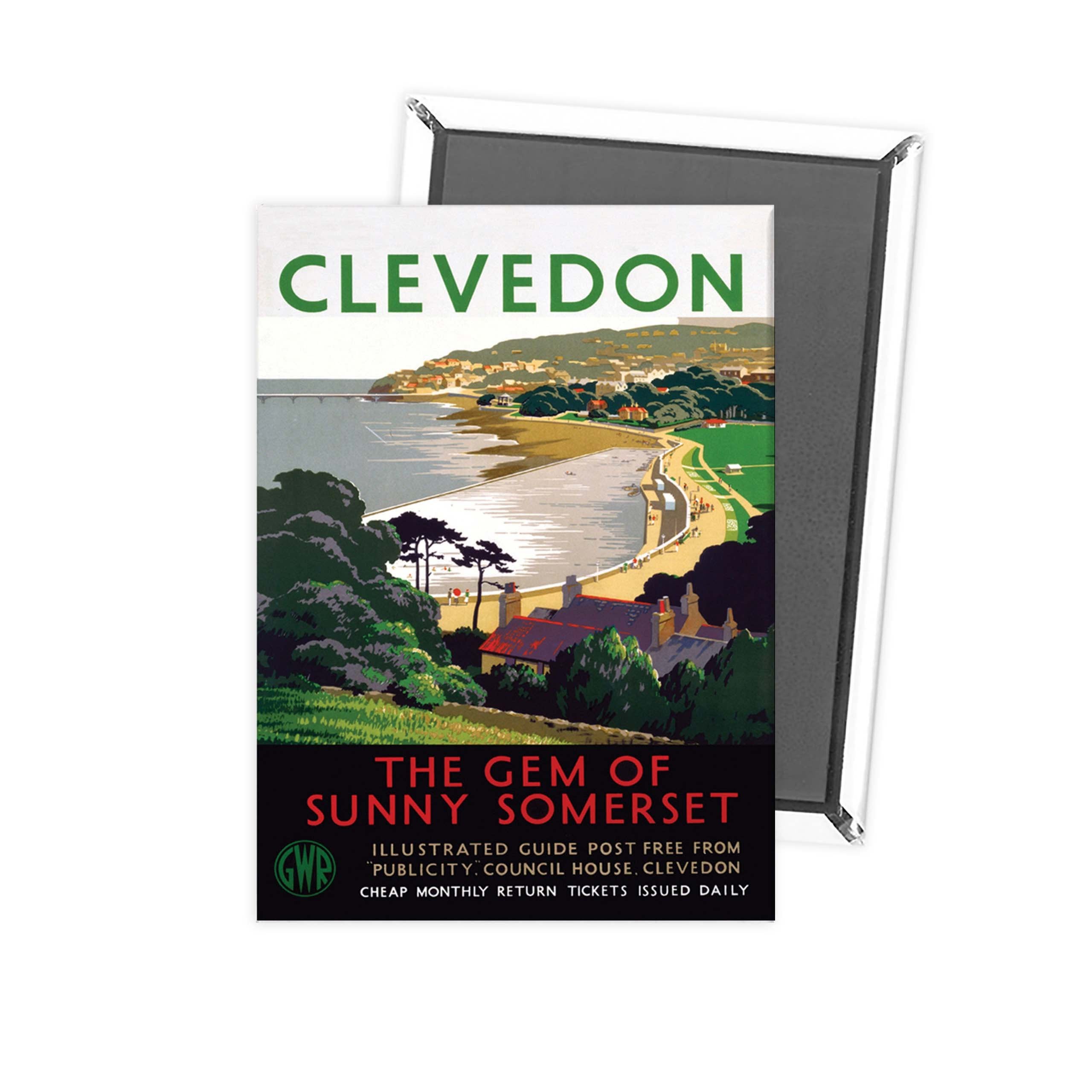 Clevedon The Gem Of Sunny Somerset Magnet Love Your Location