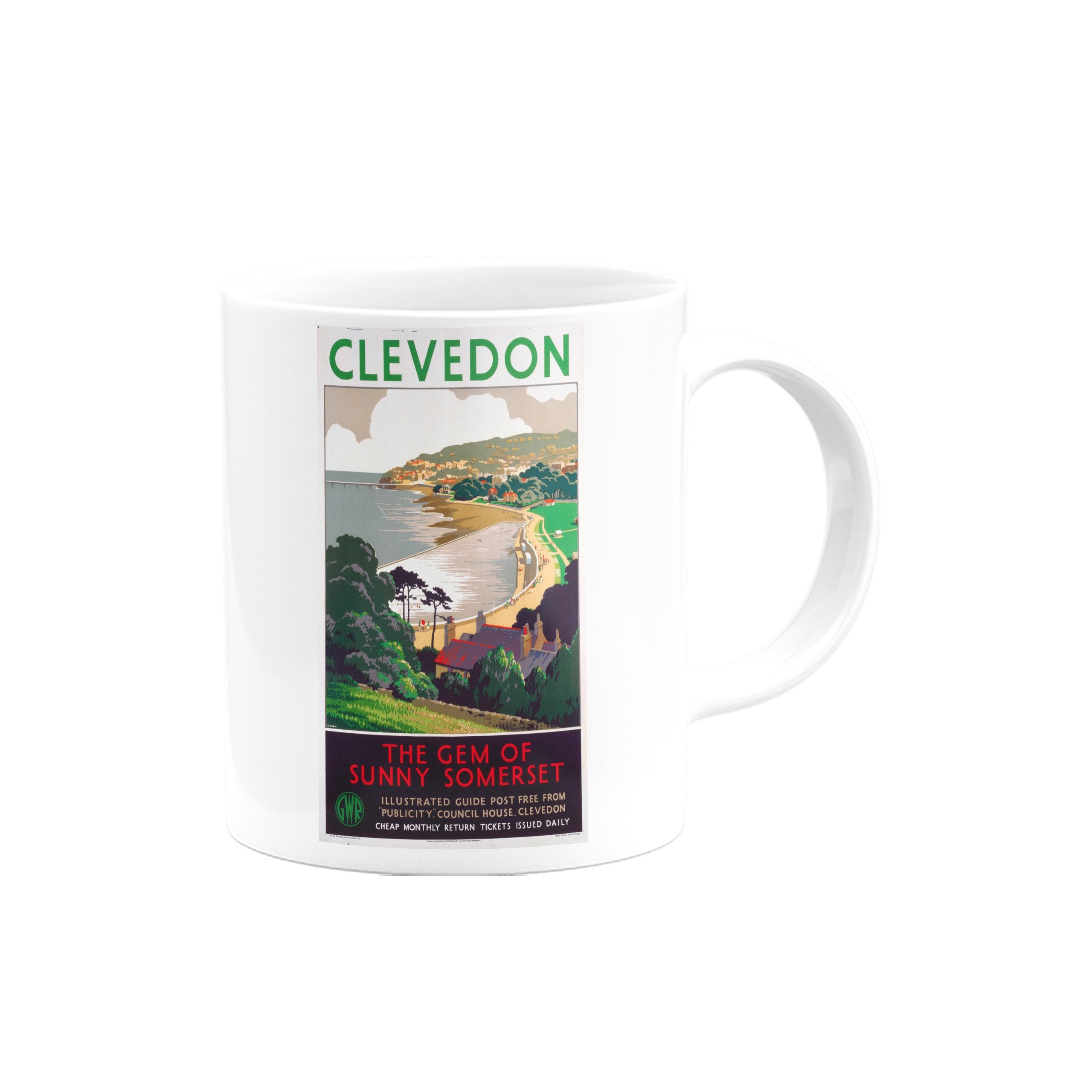 Clevedon The Gem Of Sunny Somerset Mug Love Your Location