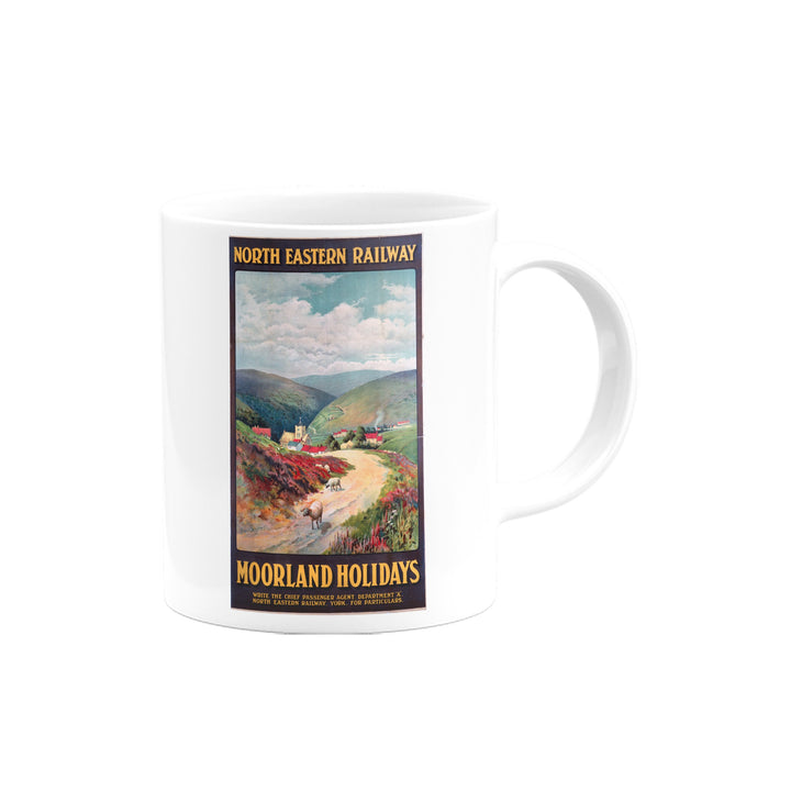 Moorland Holidays, North Eastern Railway Mug