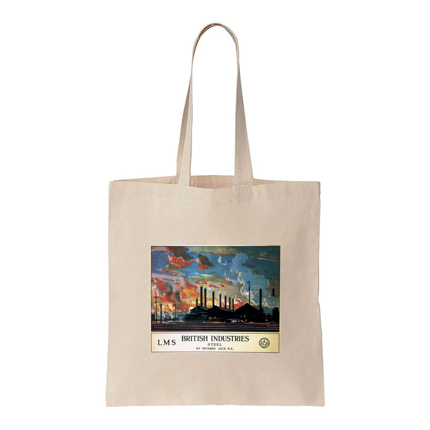 British Industries, Steel - Canvas Tote Bag