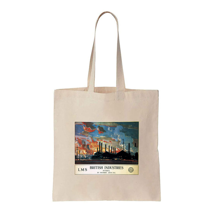 British Industries, Steel - Canvas Tote Bag