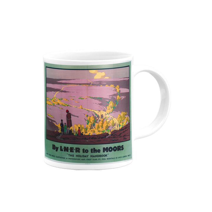 By LNER to the Moors, The Holiday Handbook Mug