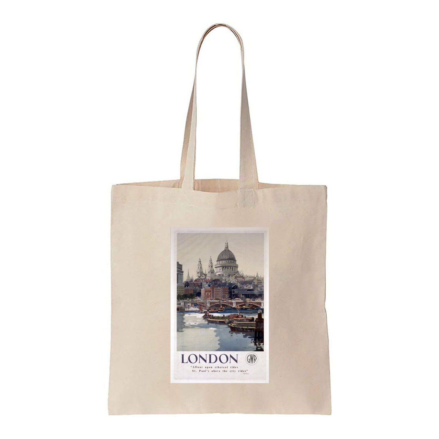 London - Canvas Tote Bag