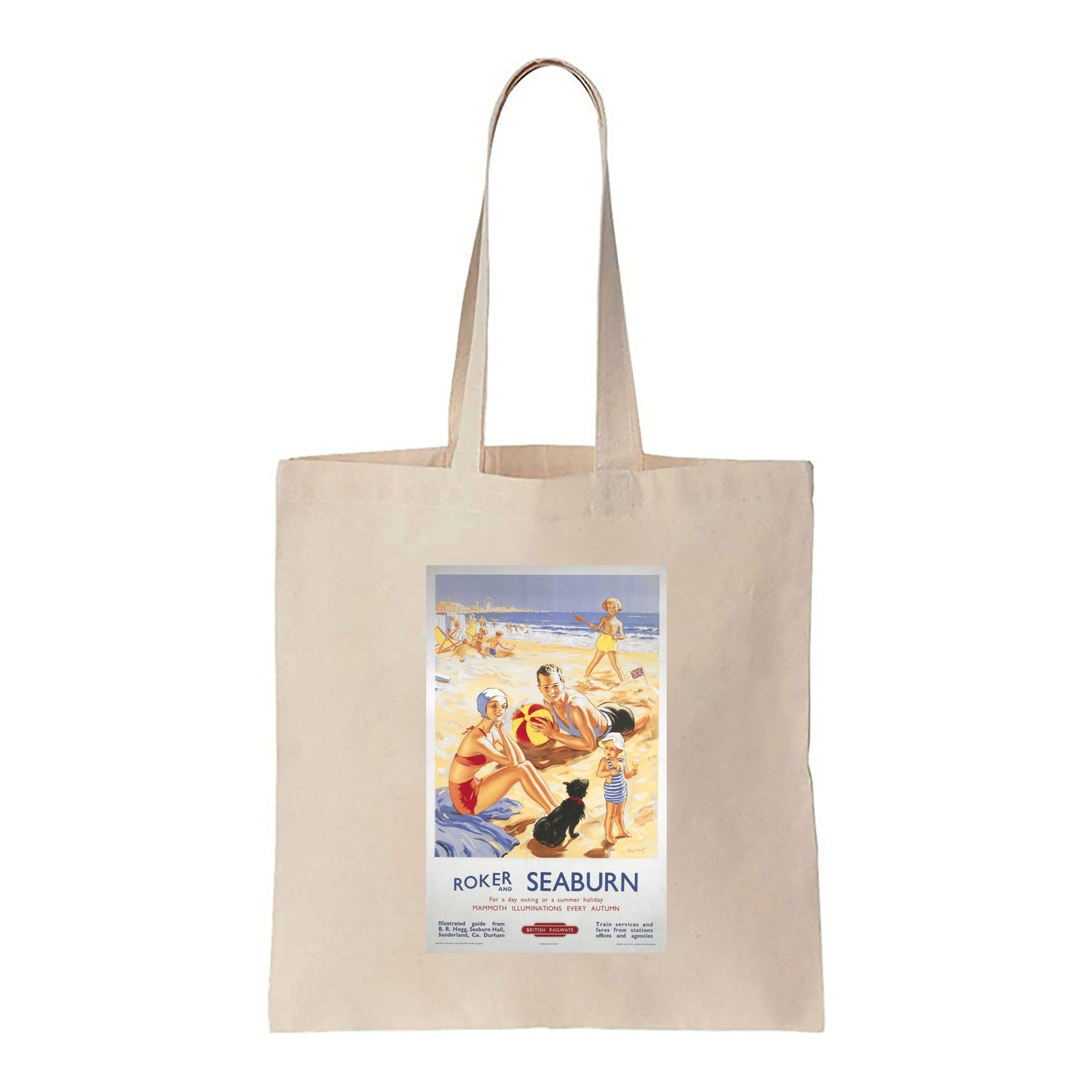 Roker and Seaburn - Canvas Tote Bag