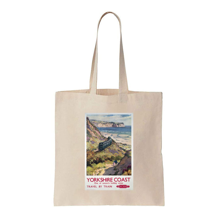 Yorkshire Coast, Travel By Train - Canvas Tote Bag