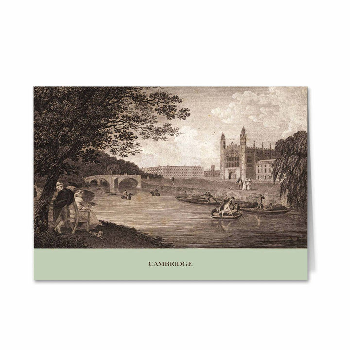 Engraved River Cam Greeting Card