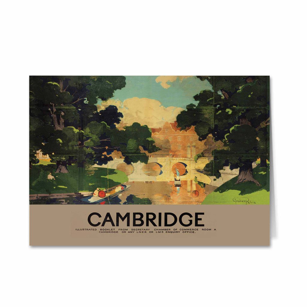 Cambridge Illustrated Booklet Greeting Card