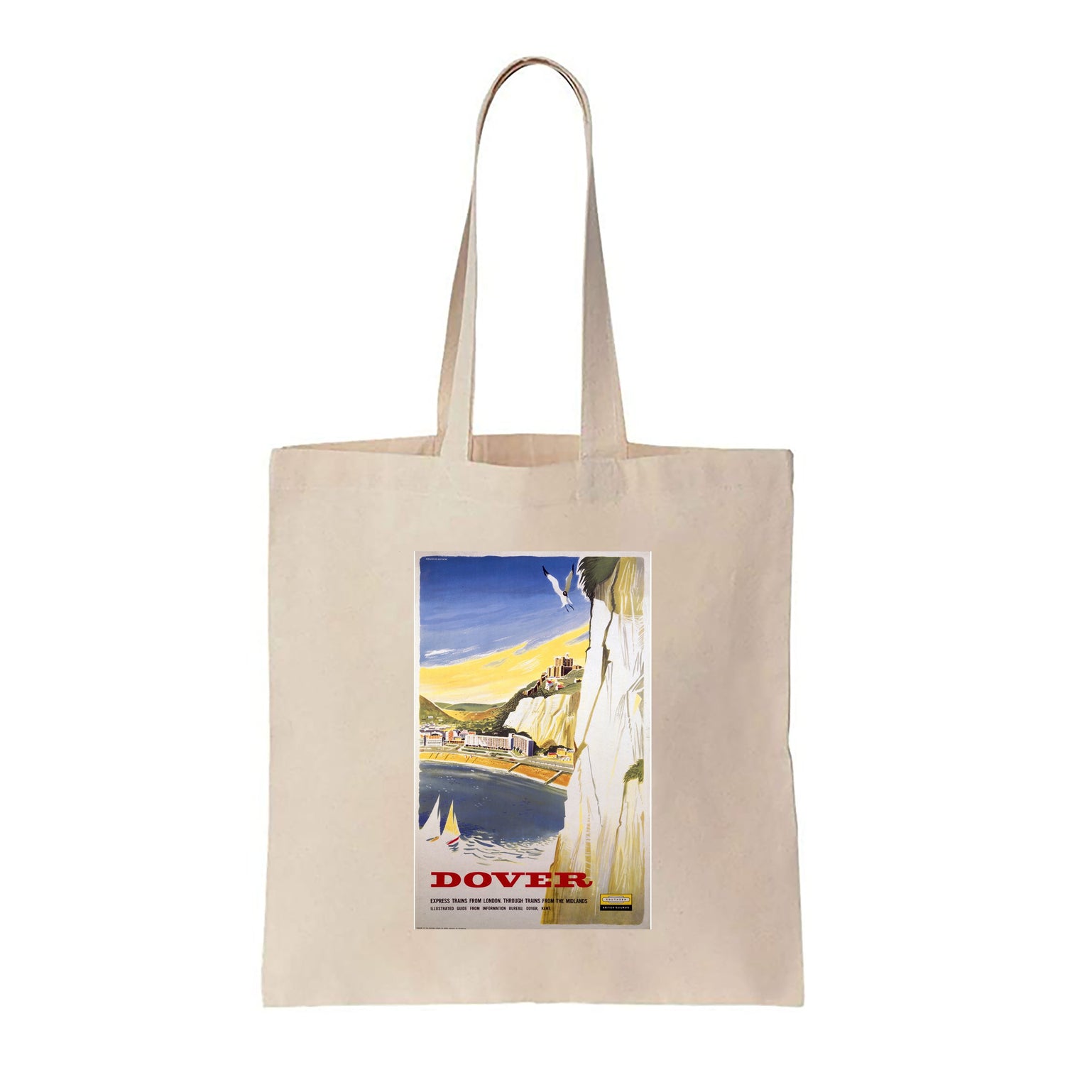 Dover Cliff - Canvas Tote Bag