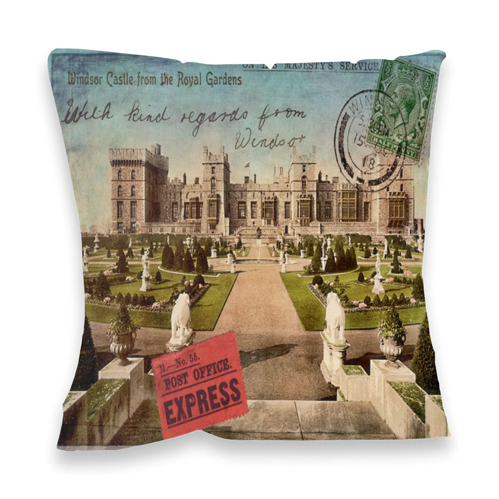 Windsor Castle Fibre Filled Cushion