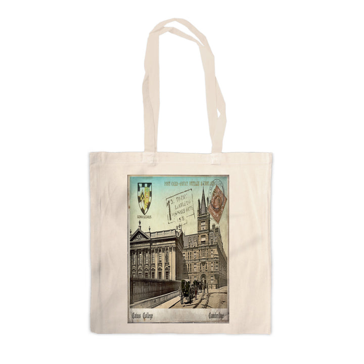 Caius College, Cambridge Canvas Tote Bag