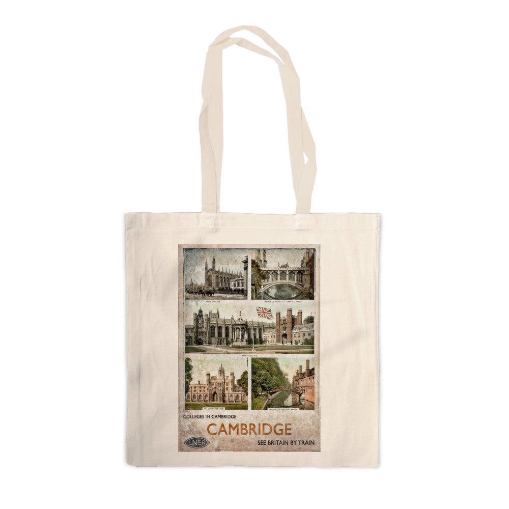 Cambridge Colleges Canvas Tote Bag