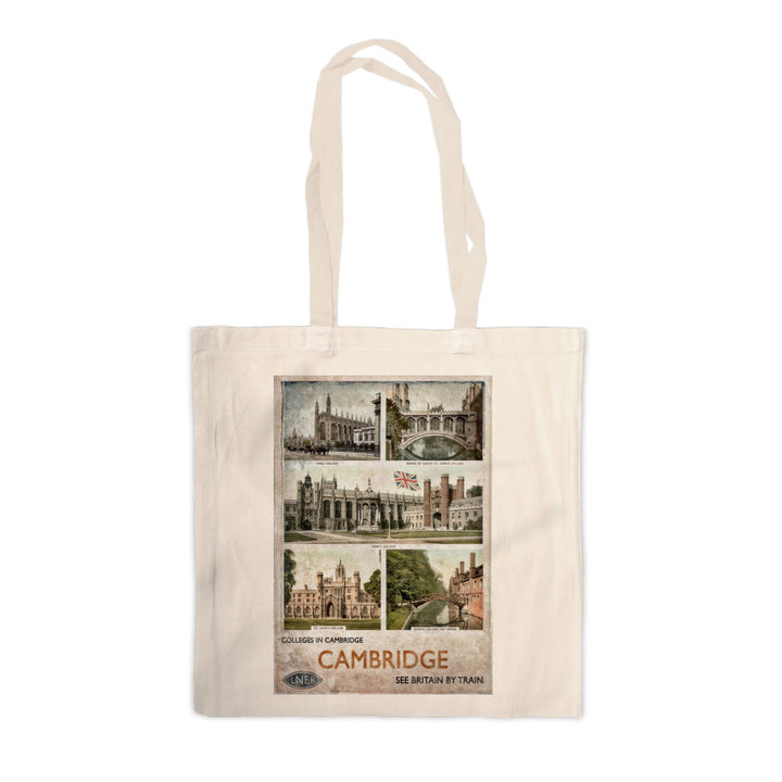 Cambridge Colleges Canvas Tote Bag