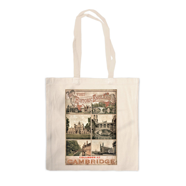 Cambridge Colleges Canvas Tote Bag