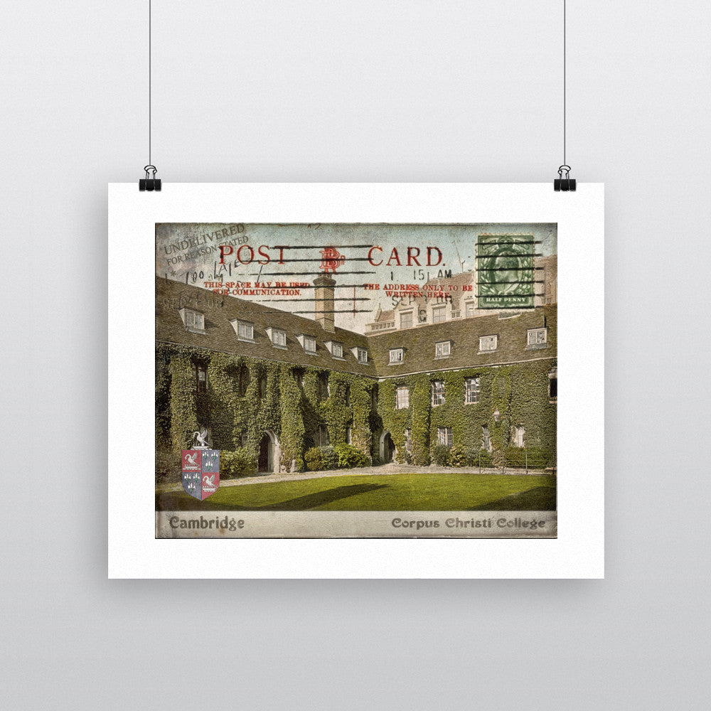 Corpus Christi College, Cambridge 90x120cm Fine Art Print