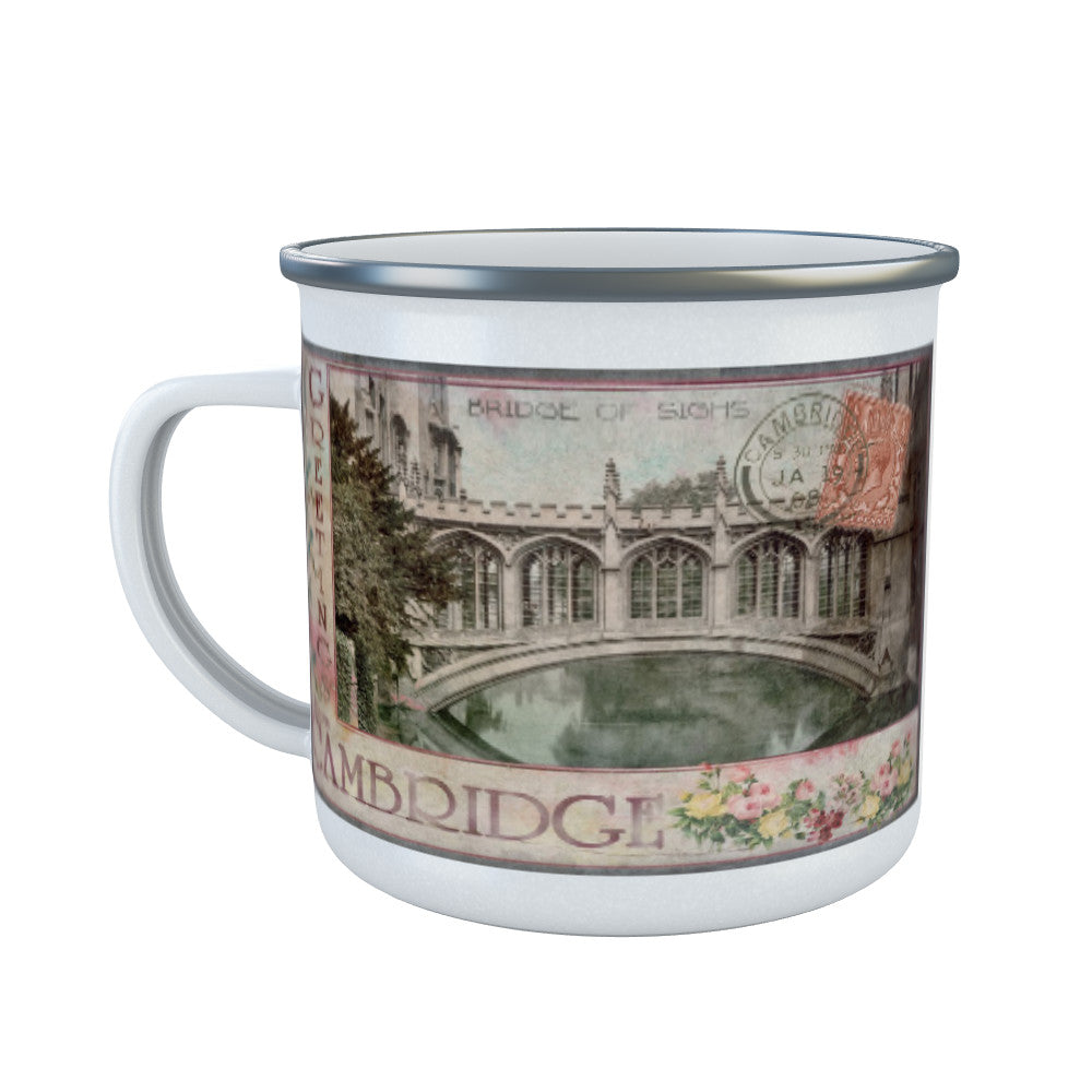 Bridge of Sighs, Cambridge Enamel Mug