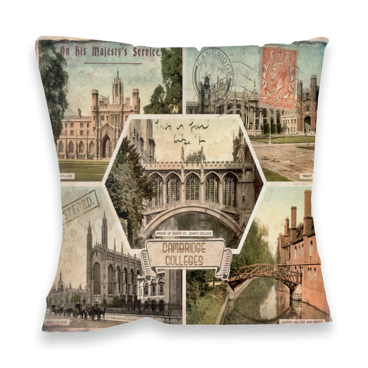 Cambridge Colleges Fibre Filled Cushion