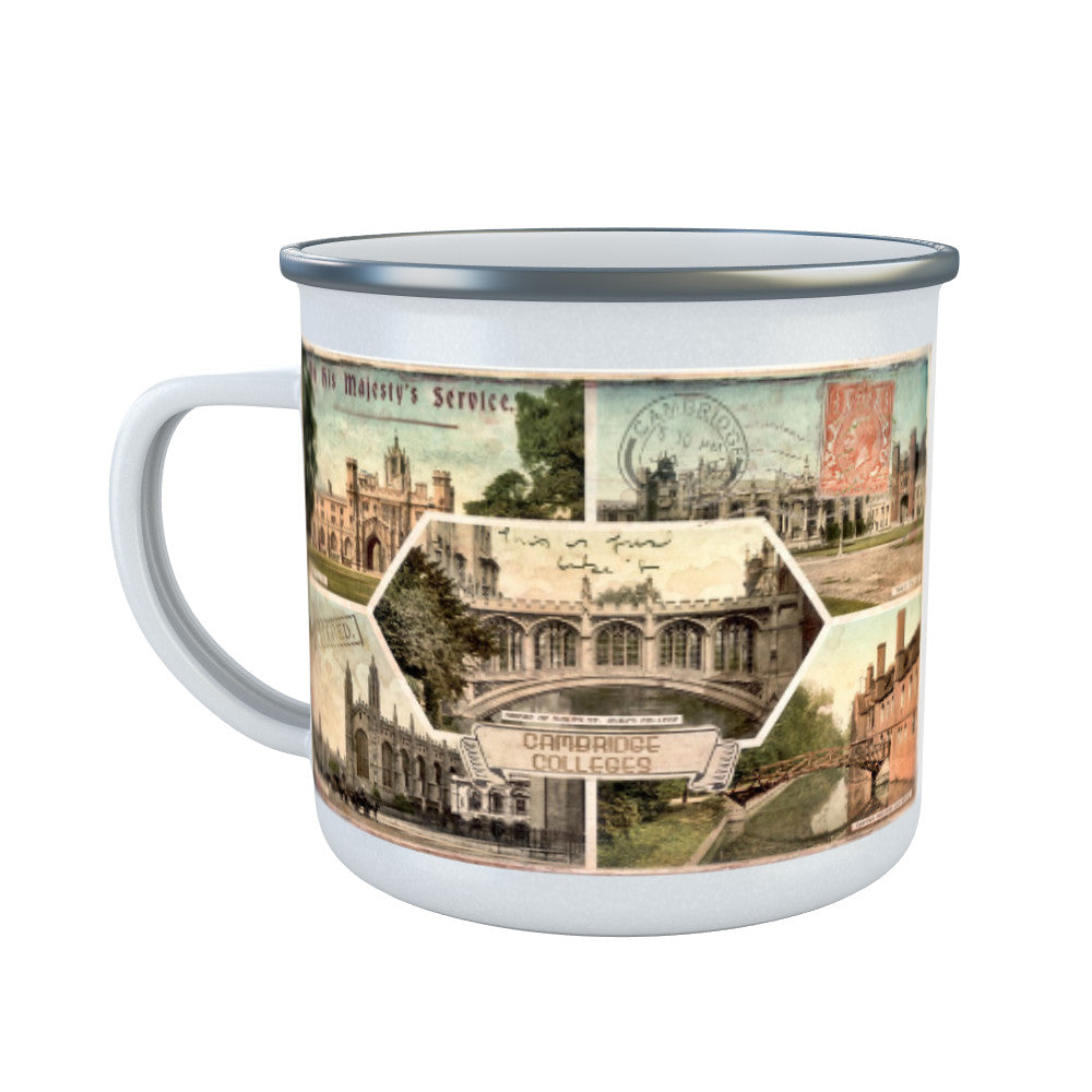 Cambridge Colleges Enamel Mug