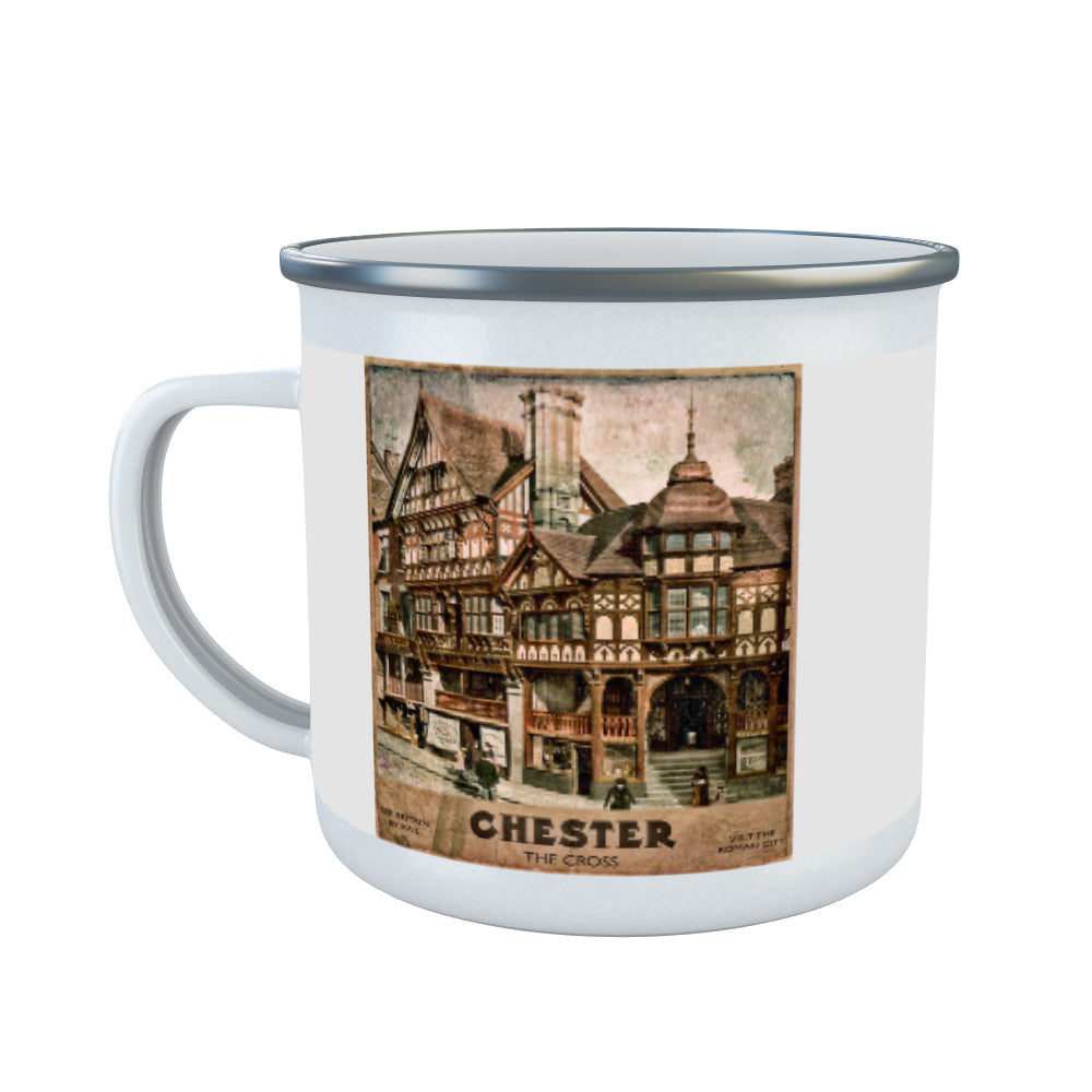 The Cross, Chester Enamel Mug