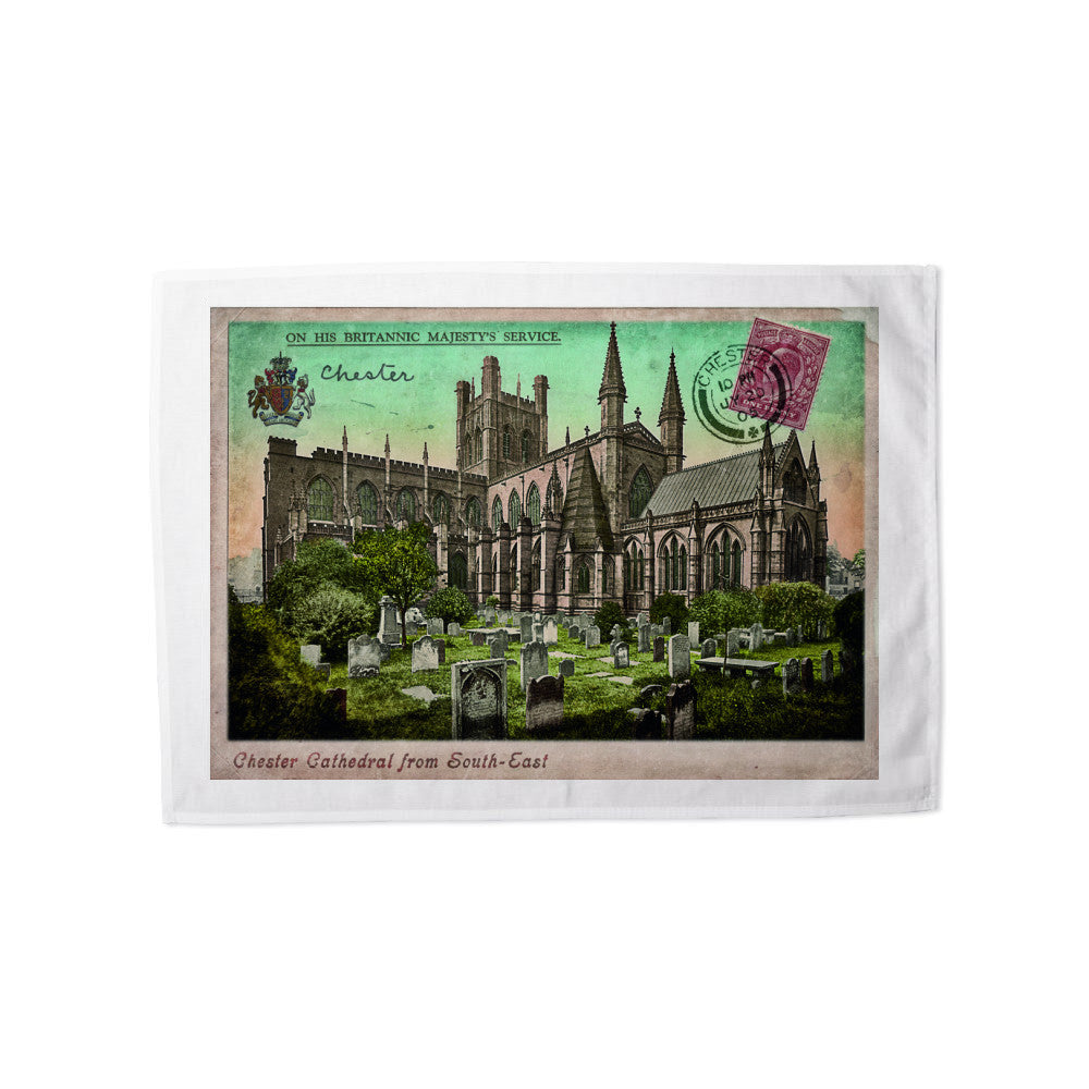 Chester Cathedral Tea Towel