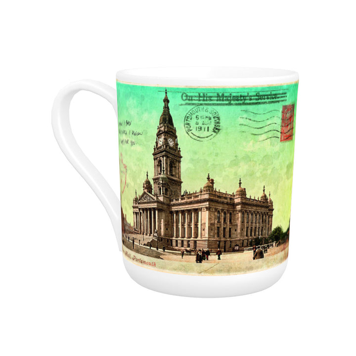 The Town Hall, Portsmouth Bone China Mug