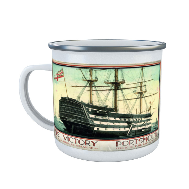 HMS Victory, Portsmouth Enamel Mug