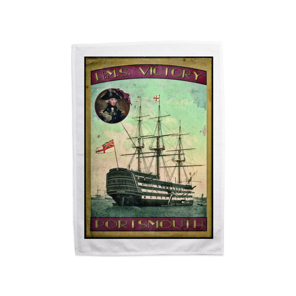 HMS Victory, Portsmouth Tea Towel