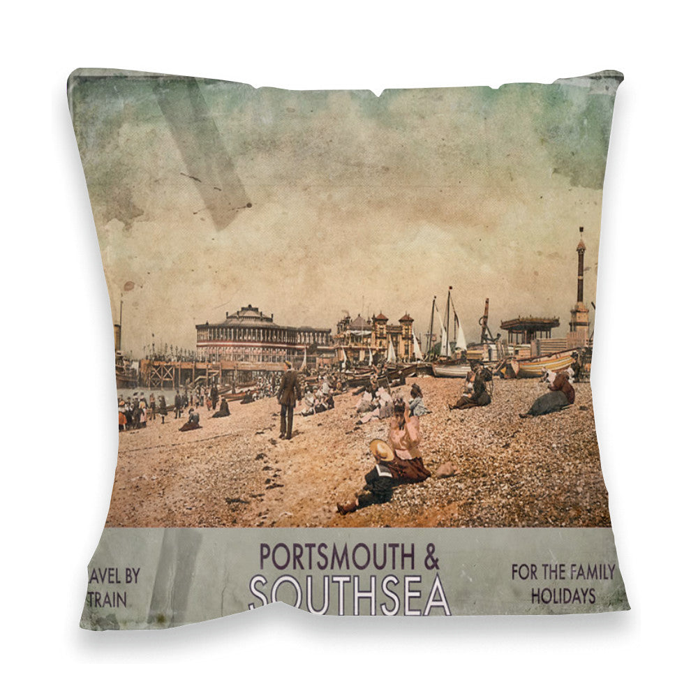 Portsmouth and Southsea Fibre Filled Cushion