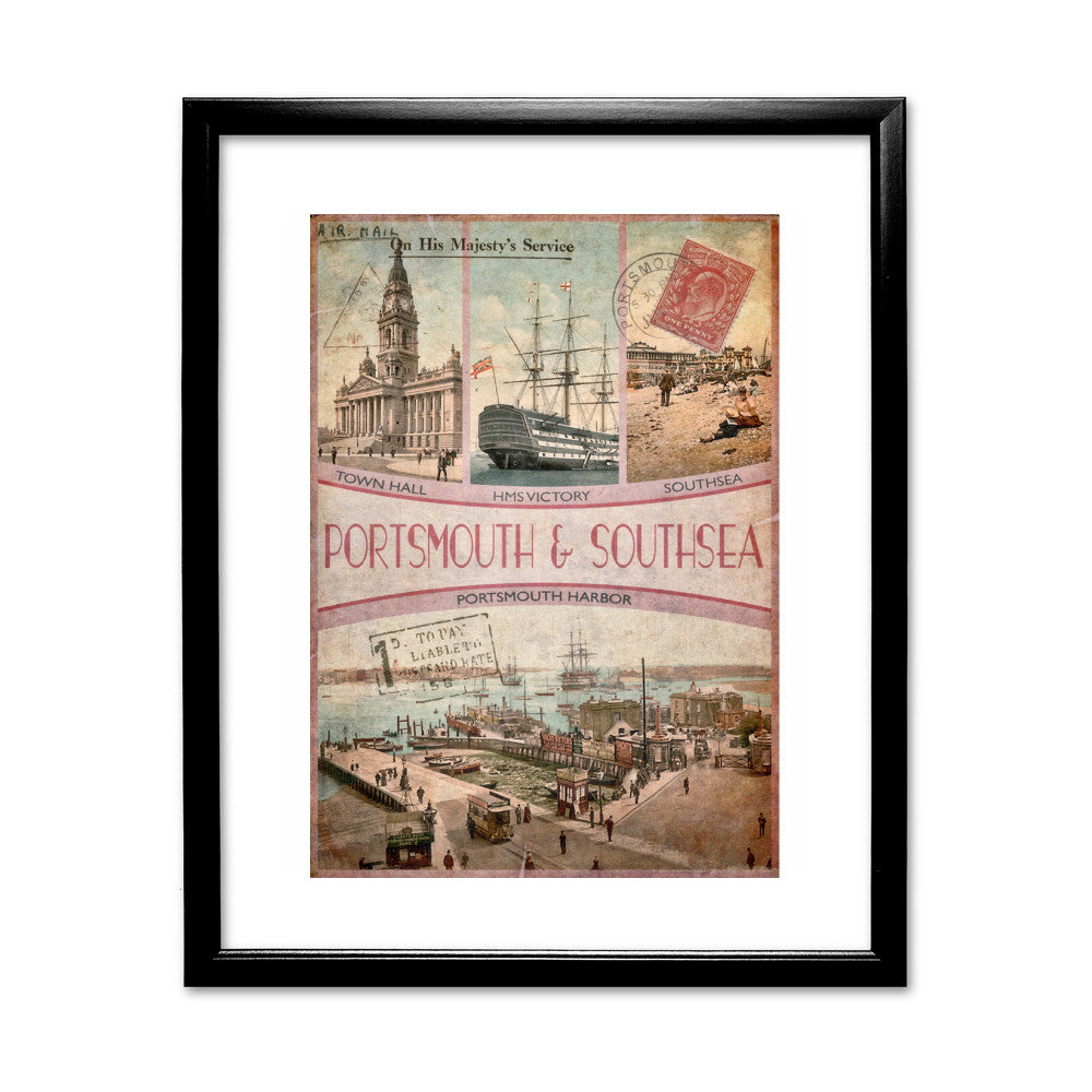 Portsmouth and Southsea - Art Print