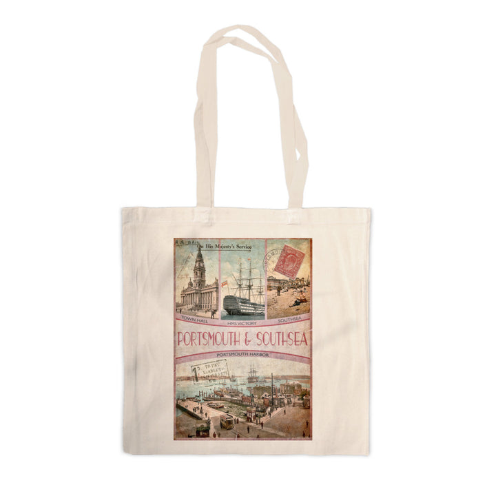 Portsmouth and Southsea Canvas Tote Bag