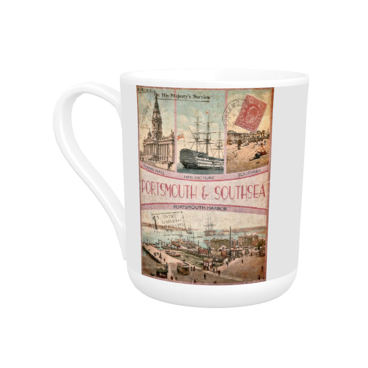 Portsmouth and Southsea Bone China Mug