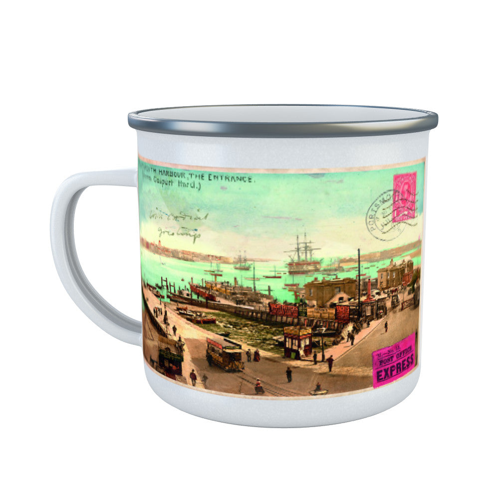 Portsmouth Harbour Enamel Mug