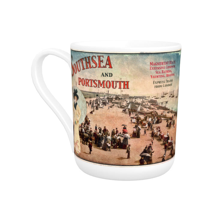 Southsea and Portsmouth Bone China Mug