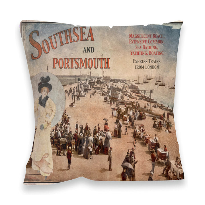 Southsea and Portsmouth Fibre Filled Cushion