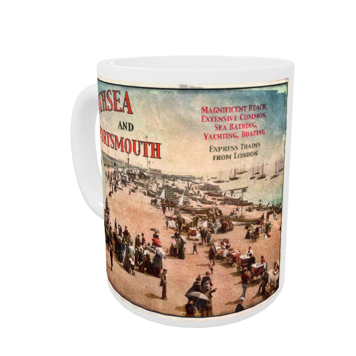 Southsea and Portsmouth Coloured Insert Mug