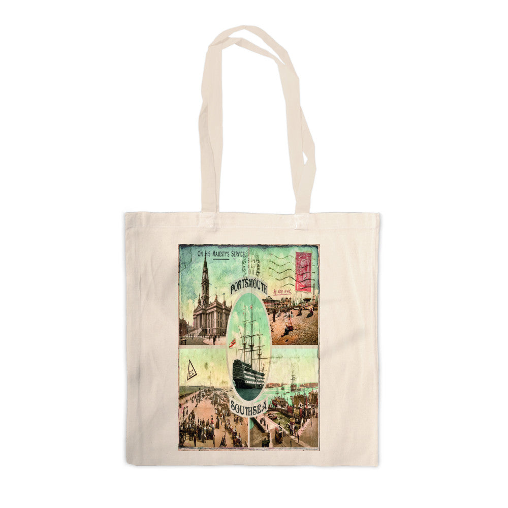 Portsmouth and Southsea Canvas Tote Bag