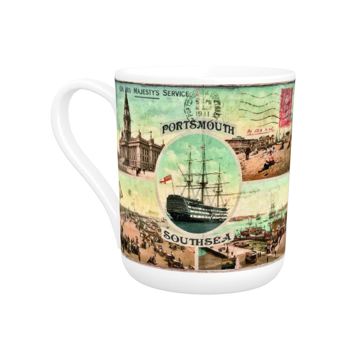 Portsmouth and Southsea Bone China Mug