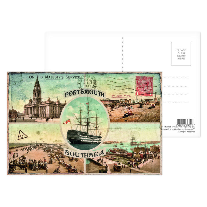 Portsmouth and Southsea Postcard Pack