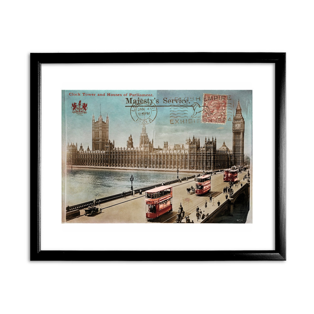 Houses of Parliament, London - Art Print