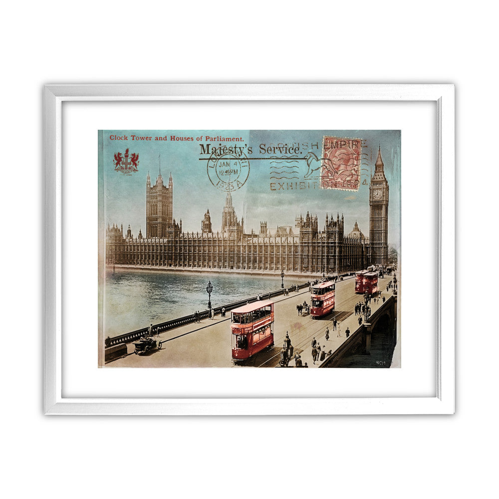 Houses of Parliament, London - Art Print