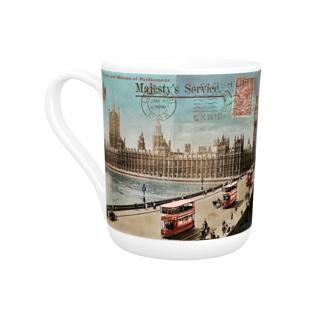 Houses of Parliament, London Bone China Mug