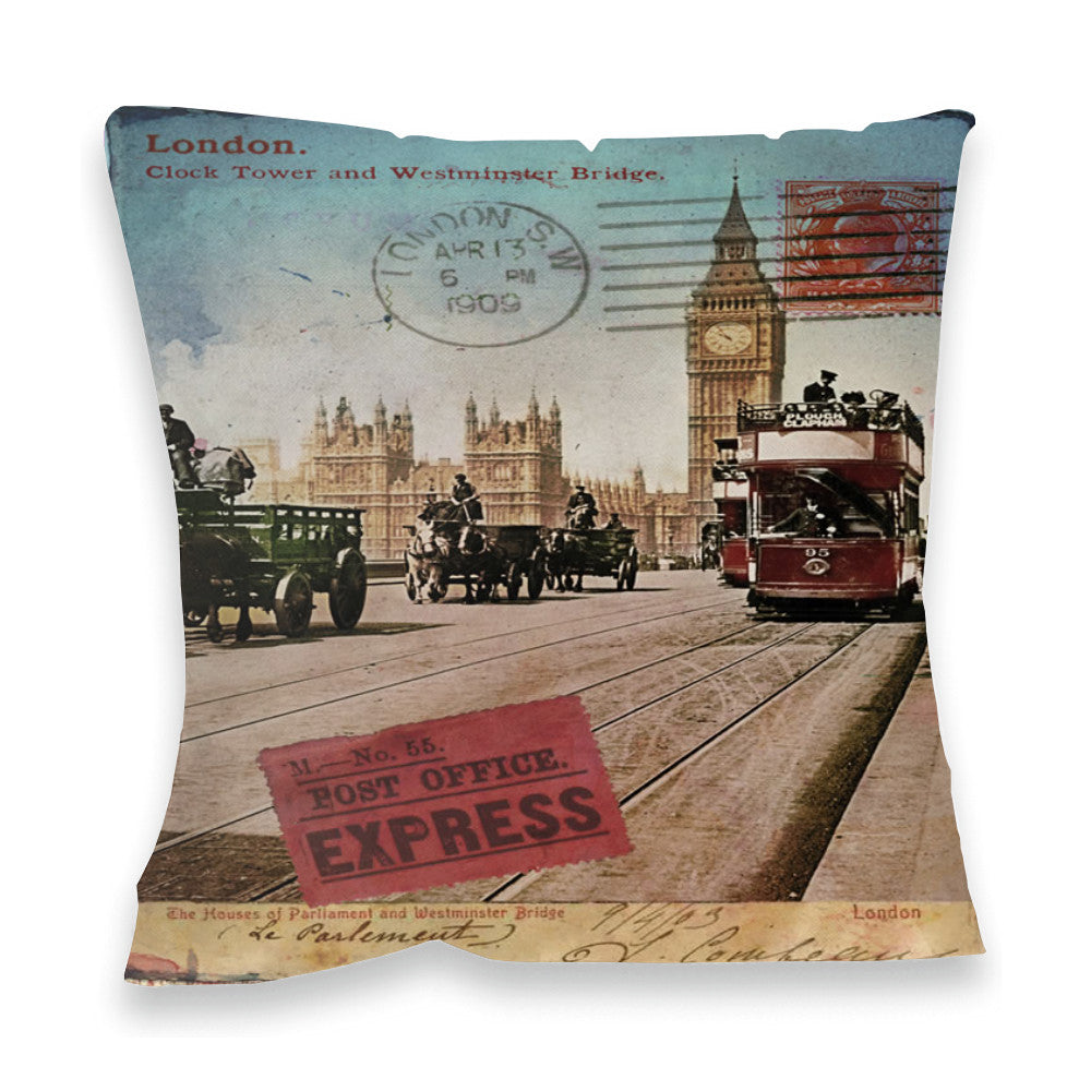 Westminster Bridge, London Fibre Filled Cushion