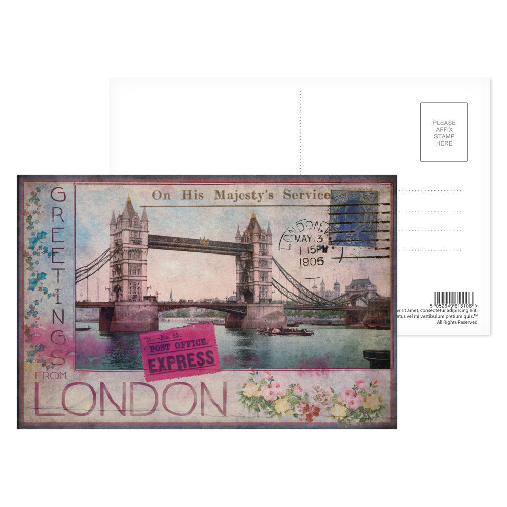 Tower Bridge, London Postcard Pack