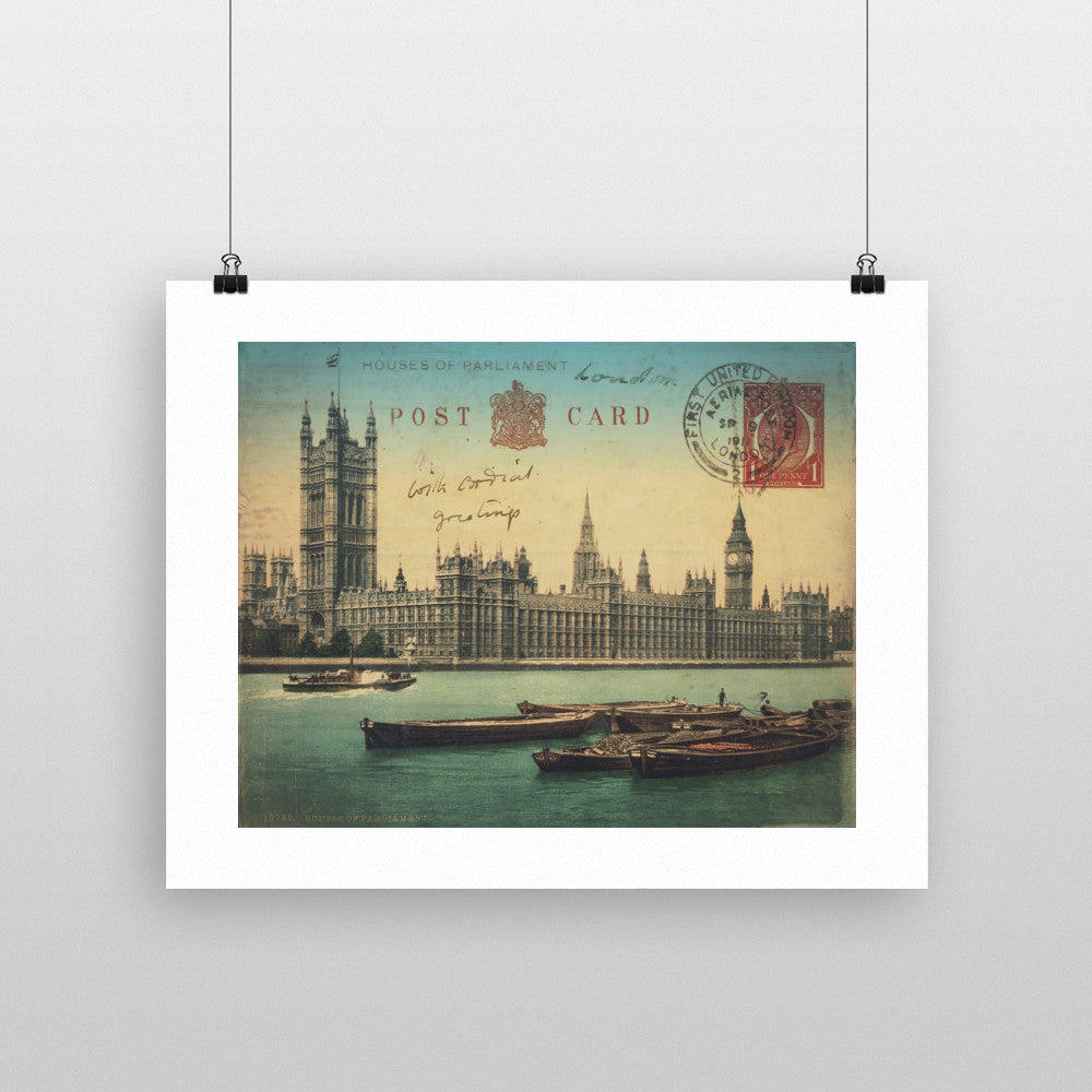 Houses of Parliament, London 11x14 Print