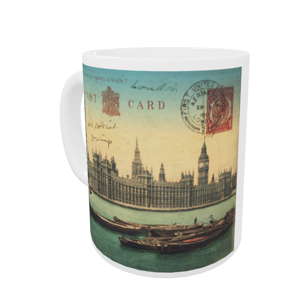 Houses of Parliament, London Coloured Insert Mug