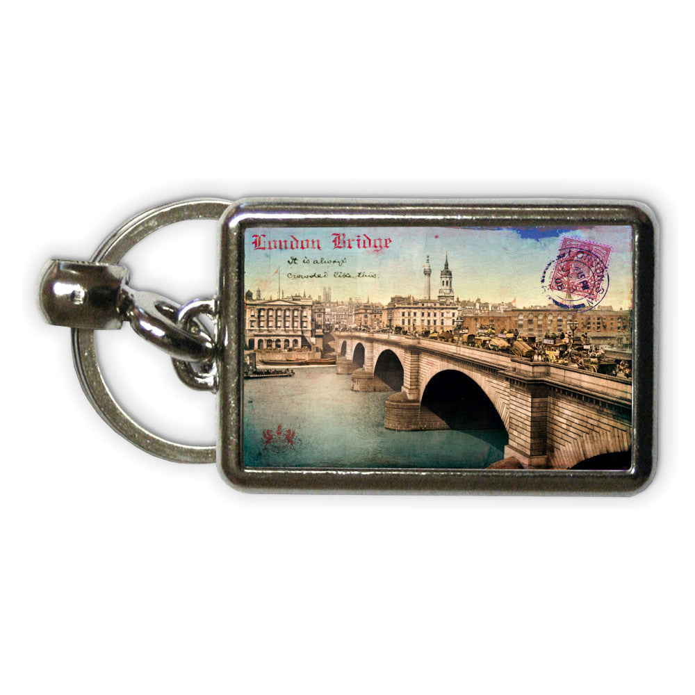 London Bridge Metal Keyring