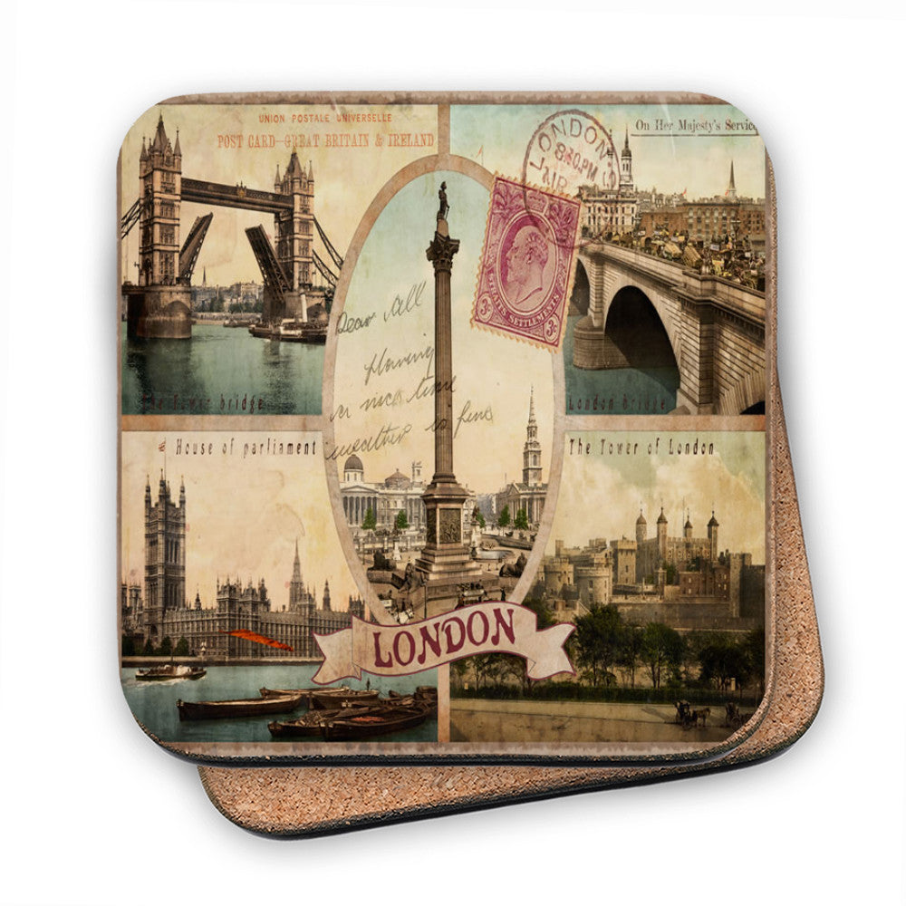 London MDF Coaster