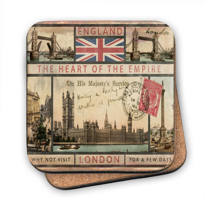 London MDF Coaster