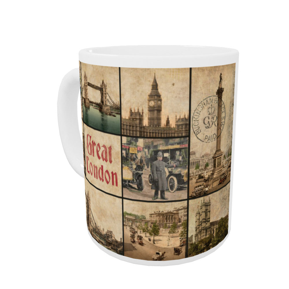 London Coloured Insert Mug