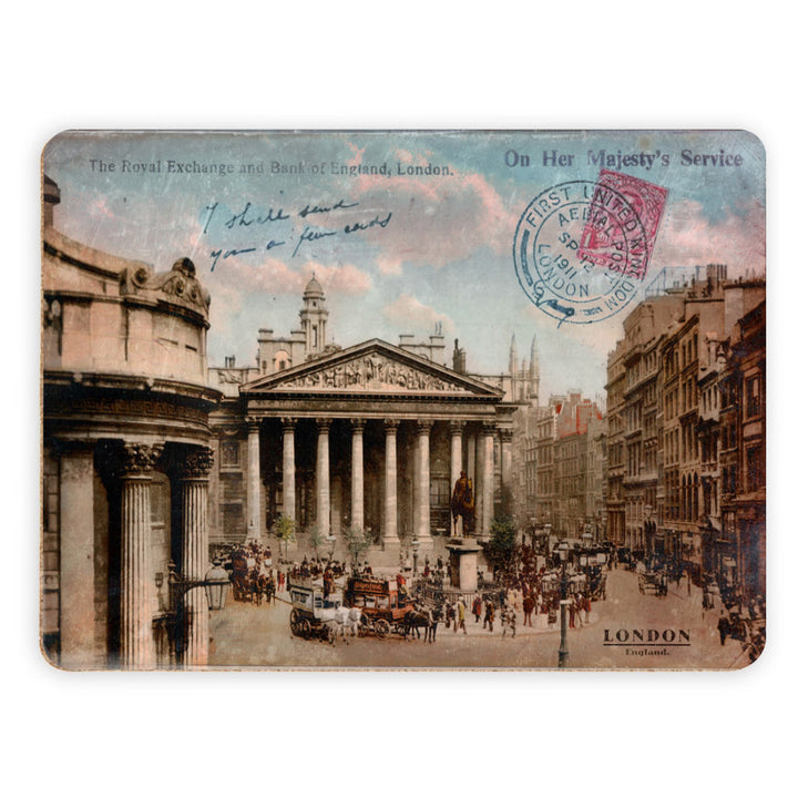 The Royal Exchange and Bank of England Placemat