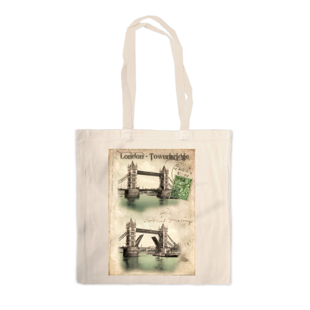 Tower Bridge, London Canvas Tote Bag